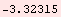 RowBox[{-, 3.32315}]