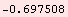 RowBox[{-, 0.697508}]