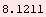8.1211